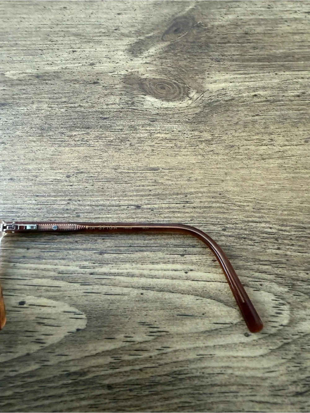 Via Spiga Eyeglasses Womens Clear Brown Nella 600 Zyloware 135mm 55mm FRAMES
